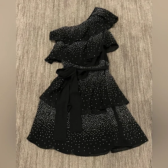 MICHAEL Michael Kors | Dresses | Michael Kors Black Cocktail Dress With Silver  Studs | Poshmark